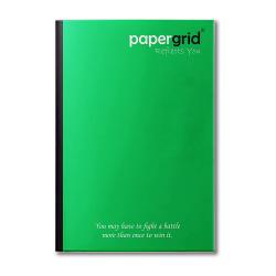 PAPERGRID NOTEBOOK- SOFT COVER- SINGLE LINE- 29.7 X 21 CM- 356 Pgs