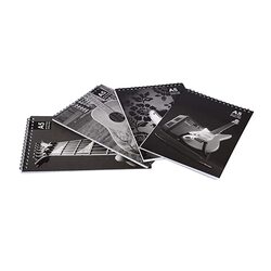 Scholar A5 Zafiro Spiral Pads (TOP) 80 Pages  SSP2T