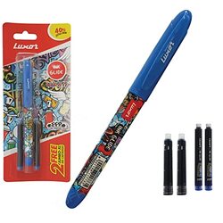 Luxor 1776 Fountain Pen +3 Jumbo Catridge