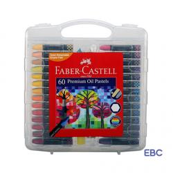 Faber-Castell Premium Hexagonal Oil Pastel Set - Pack of 60