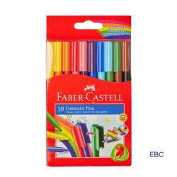 FABER-CASTELL 10 CONNECTOR PENS