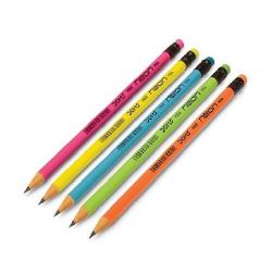 DOMS NEON RUBBER TIPPED GRAPHITE PENCIL SET