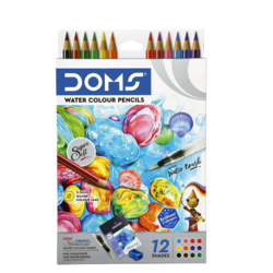 Doms Water Colour Pencil 12 Shades