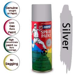 AIPL ABRO SPRAY PAINT- SILVER - 400ml