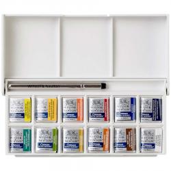 COTMAN WATER COLOURS - WINSOR AND NEWTON - CERULEAN BLUE HUE - 21ML